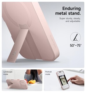 Foto 5 | Foto 5 | Funda Suritch Para Iphone 16 Plus Con Cámara Magnética Slide Pink - Venta Internacional.