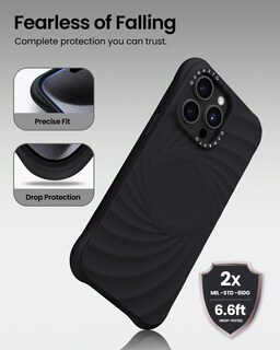 Foto 3 | Foto 3 | Funda Ornarto Vortuxe Para Iphone 15 Pro Con 2 Protectores Contra Caídas - Venta Internacional.