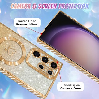 Foto 4 | Foto 4 | Funda De Teléfono Bonoma Compatible Con Samsung Galaxy S23 Ultra - Venta Internacional.