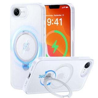 Foto 1 | Foto 1 | Funda De Teléfono Casekoo Patentada Con Soporte Magnético De Giro De 360° Para Iphone 16e - Venta Internacional.
