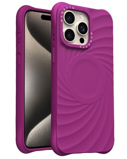 Foto 1 | Foto 1 | Funda De Teléfono Ornarto Vortuxe Para Iphone 15 Pro Max Fucsia - Venta Internacional.