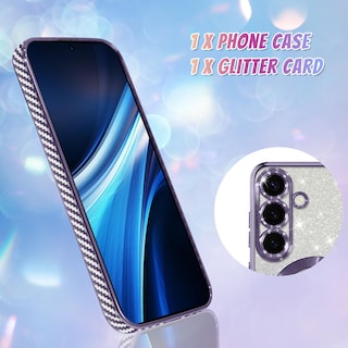 Foto 2 | Foto 2 | Funda Bonoma Para Teléfono Móvil Compatible Con Samsung Galaxy S25, Color Morado - Venta Internacional.