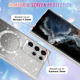 Foto 4 | Foto 4 | Funda De Teléfono Bonoma Compatible Con Samsung Galaxy S22 Ultra - Venta Internacional.