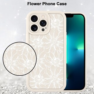 Foto 5 | Foto 5 | Funda De Teléfono Mzelq Para Iphone 13 Pro Max Silicone Sunflower - Venta Internacional.