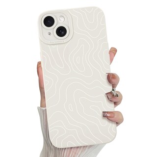 Foto 1 | Foto 1 | Funda De Teléfono Mzelq Para Iphone 15 Plus Silicone Wave Ripple - Venta Internacional.