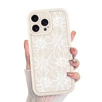 Funda De Teléfono Mzelq Para Iphone 12 Pro Max Silicone Sunflower - Venta Internacional.