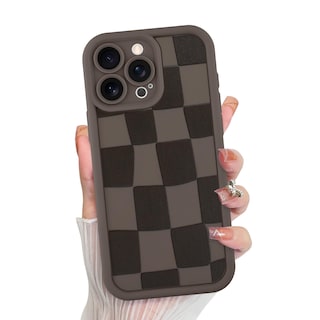 Foto 1 | Foto 1 | Funda De Teléfono Kanghar Compatible Con Iphone 15 Pro Max - Marrón - Venta Internacional.