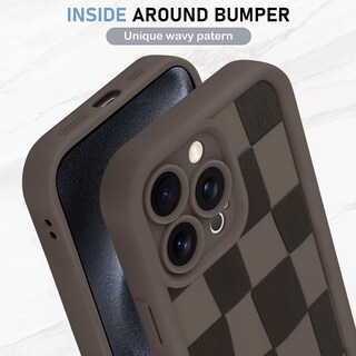 Foto 4 | Foto 4 | Funda De Teléfono Kanghar Compatible Con Iphone 15 Pro Max - Marrón - Venta Internacional.