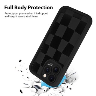 Foto 2 | Foto 2 | Funda De Teléfono Kanghar Compatible Con Iphone 12 Pro Max - Negra - Venta Internacional.