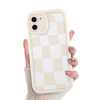 Foto 1 | Foto 1 | Funda De Teléfono Kanghar Compatible Con Iphone 12 De Silicona Blanca - Venta Internacional.