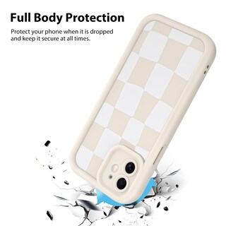 Foto 2 | Foto 2 | Funda De Teléfono Kanghar Compatible Con Iphone 12 De Silicona Blanca - Venta Internacional.