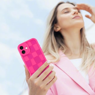 Foto 6 | Foto 6 | Funda De Teléfono Kanghar Compatible Con Iphone 16 De Silicona, Color Rosa Intenso - Venta Internacional.
