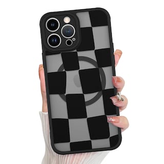 Foto 1 | Foto 1 | Funda De Teléfono Kanghar Para Iphone 14 Pro Max A Cuadros Mate - Venta Internacional.