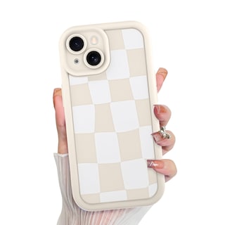 Foto 1 | Foto 1 | Funda De Teléfono Kanghar Compatible Con Iphone 14 De Silicona Blanca - Venta Internacional.