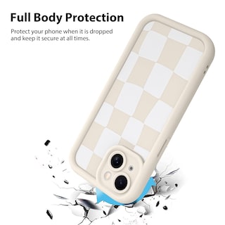 Foto 2 | Foto 2 | Funda De Teléfono Kanghar Compatible Con Iphone 14 De Silicona Blanca - Venta Internacional.