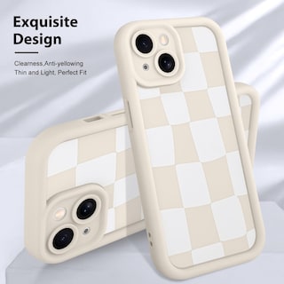 Foto 3 | Foto 3 | Funda De Teléfono Kanghar Compatible Con Iphone 14 De Silicona Blanca - Venta Internacional.