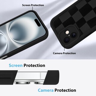 Foto 5 | Foto 5 | Funda De Teléfono Kanghar Compatible Con Iphone 16 Pro De Silicona - Venta Internacional.