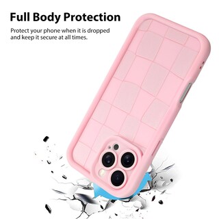 Foto 2 | Foto 2 | Funda De Teléfono Kanghar Compatible Con Iphone 16 Pro De Silicona Rosa - Venta Internacional.