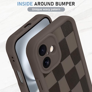 Foto 4 | Foto 4 | Funda De Teléfono Kanghar Compatible Con Iphone 16 Plus - Marrón - Venta Internacional.