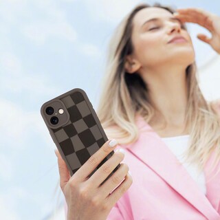 Foto 6 | Foto 6 | Funda De Teléfono Kanghar Compatible Con Iphone 16 Plus - Marrón - Venta Internacional.