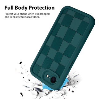 Foto 2 | Foto 2 | Funda De Teléfono Kanghar Compatible Con Iphone 16e, Silicona, Color Verde - Venta Internacional.