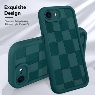 Foto 3 | Foto 3 | Funda De Teléfono Kanghar Compatible Con Iphone 16e, Silicona, Color Verde - Venta Internacional.