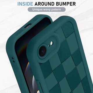 Foto 4 | Foto 4 | Funda De Teléfono Kanghar Compatible Con Iphone 16e, Silicona, Color Verde - Venta Internacional.