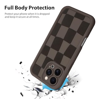 Foto 2 | Foto 2 | Funda De Teléfono Kanghar Compatible Con Iphone 16 Pro Max - Marrón - Venta Internacional.