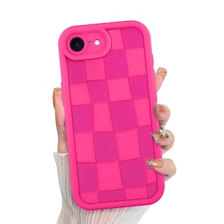 Foto 1 | Foto 1 | Funda De Teléfono Kanghar Compatible Con Iphone 16e De Silicona, Color Rosa Intenso - Venta Internacional.