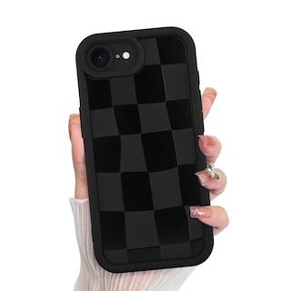 Foto 1 | Foto 1 | Funda De Teléfono Kanghar Compatible Con Iphone 16e De Silicona Negra - Venta Internacional.