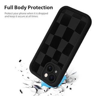 Foto 2 | Foto 2 | Funda De Teléfono Kanghar Compatible Con Iphone 13 De Silicona Negra - Venta Internacional.