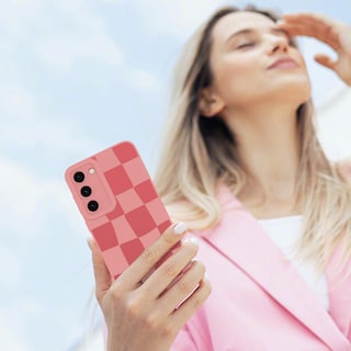 Foto 6 | Foto 6 | Funda De Teléfono Kanghar Compatible Con Samsung Galaxy S23 Plus, Color Rosa - Venta Internacional.