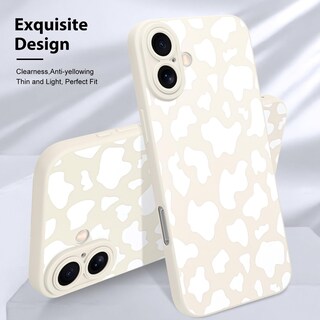 Foto 3 | Foto 3 | Funda De Teléfono Kanghar Compatible Con Iphone 16 De Silicona Blanca - Venta Internacional.