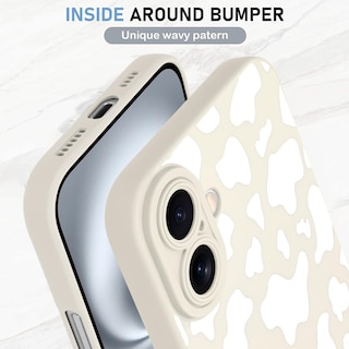 Foto 4 | Foto 4 | Funda De Teléfono Kanghar Compatible Con Iphone 16 De Silicona Blanca - Venta Internacional.
