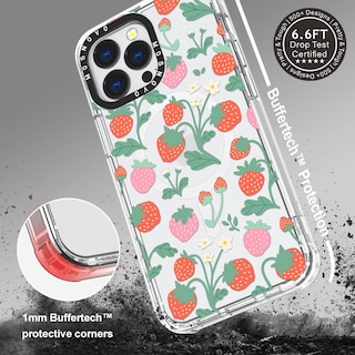 Foto 6 | Foto 6 | Funda De Teléfono Mosnovo Compatible Con Iphone 13 Pro Strawberry - Venta Internacional.