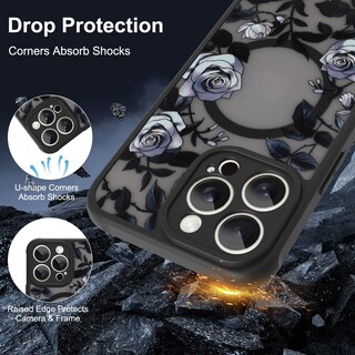 Foto 3 | Foto 3 | Funda De Teléfono Aigomara Para Iphone 12 Pro Max Con Magsafe Black - Venta Internacional.