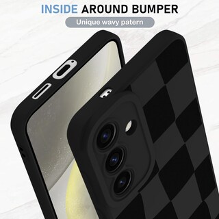 Foto 4 | Foto 4 | Funda De Teléfono Kanghar Compatible Con Samsung Galaxy S24, Negra - Venta Internacional.