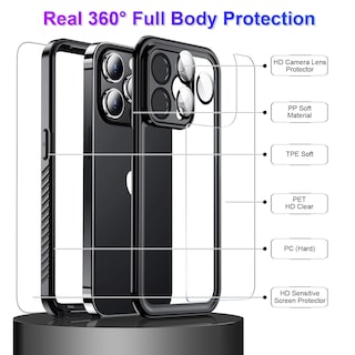 Foto 4 | Foto 4 | Funda Impermeable Temdan Compatible Con Iphone 14 Pro Max - Venta Internacional.