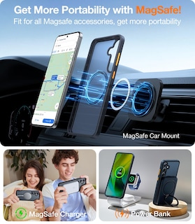 Foto 4 | Foto 4 | Funda Magnética Torras A Prueba De Golpes Para Samsung Galaxy S25 Plus - Venta Internacional.