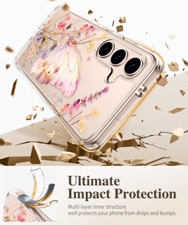 Foto 4 | Foto 4 | Funda De Teléfono Gviewin Para Samsung Galaxy S25 Con Protector De Pantalla - Venta Internacional.