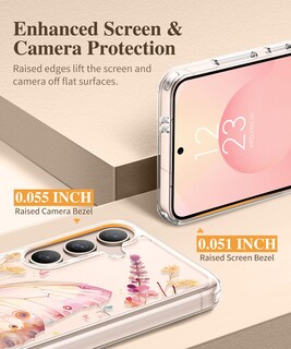 Foto 5 | Foto 5 | Funda De Teléfono Gviewin Para Samsung Galaxy S25 Con Protector De Pantalla - Venta Internacional.