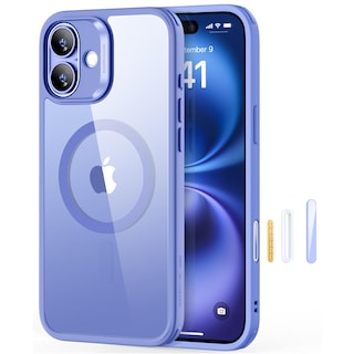 Foto 1 | Foto 1 | Funda De Teléfono Esr Para Iphone 16 Plus Con Magsafe Clear Blue - Venta Internacional.