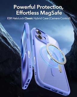 Foto 3 | Foto 3 | Funda De Teléfono Esr Para Iphone 16 Plus Con Magsafe Clear Blue - Venta Internacional.