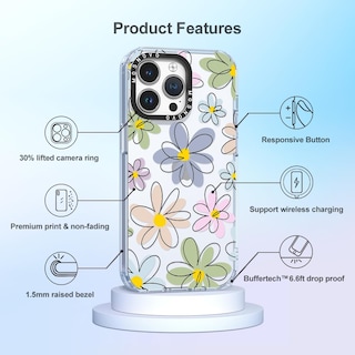 Foto 6 | Foto 6 | Funda De Teléfono Mosnovo Para Iphone 14 Pro Max Buffertech, Tpu Transparente - Venta Internacional.