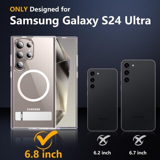 Foto 2 | Foto 2 | Funda Magnética Spidercase Con Soporte Para Samsung Galaxy S24 Ultra - Venta Internacional.