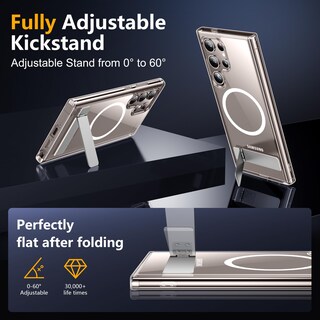 Foto 6 | Foto 6 | Funda Magnética Spidercase Con Soporte Para Samsung Galaxy S24 Ultra - Venta Internacional.