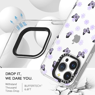 Foto 5 | Foto 5 | Funda De Teléfono Mosnovo Para Iphone 14 Pro Lila Butterfly - Venta Internacional.