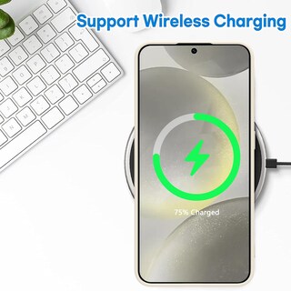 Foto 5 | Foto 5 | Funda De Teléfono Mzelq De Silicona Blanca Con Estampado Floral Para Samsung Galaxy S24 - Venta Internacional.