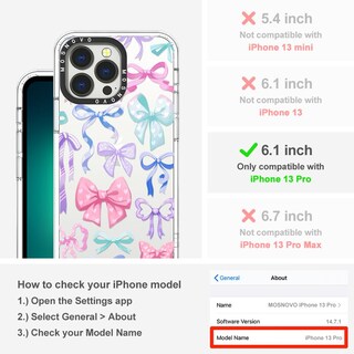 Foto 2 | Foto 2 | Funda De Teléfono Mosnovo Para Iphone 13 Pro Buffertech Clear Tpu - Venta Internacional.