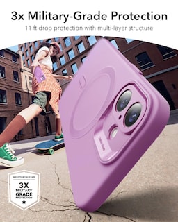 Foto 4 | Foto 4 | Funda Esr Para Iphone 16 Con Magsafe, A Prueba De Golpes, Rosa - Venta Internacional.